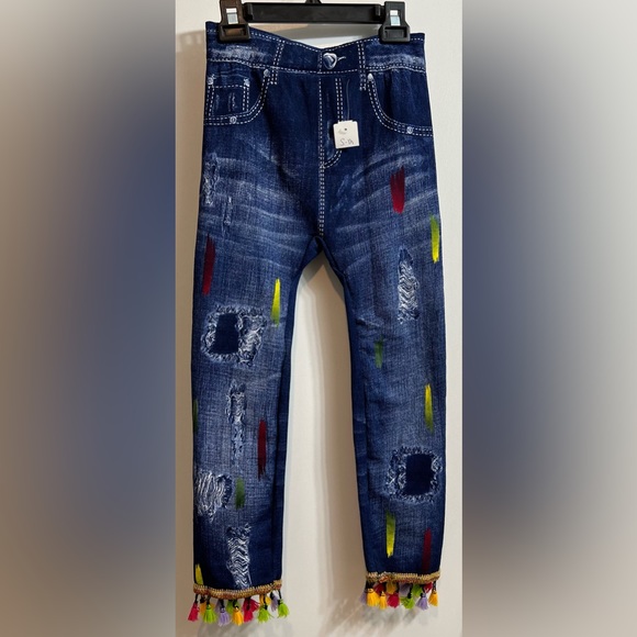 Novelty Stretch Pants - Picture 7 of 8